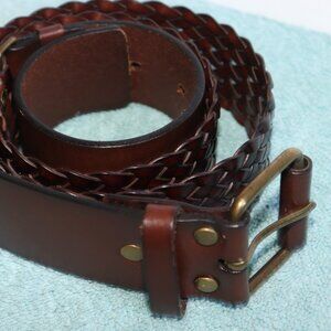 LOFT | Accessories | Ann Taylor Loft Leather Belt Braided  display picture 1